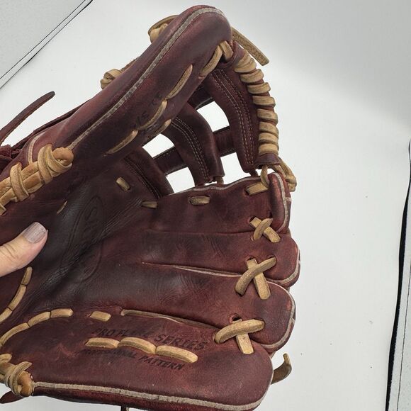 Louisville Slugger 11 3/4" Pro Flare Series Baseball Glove PFB35A Brown RHT - Picture 10 of 12